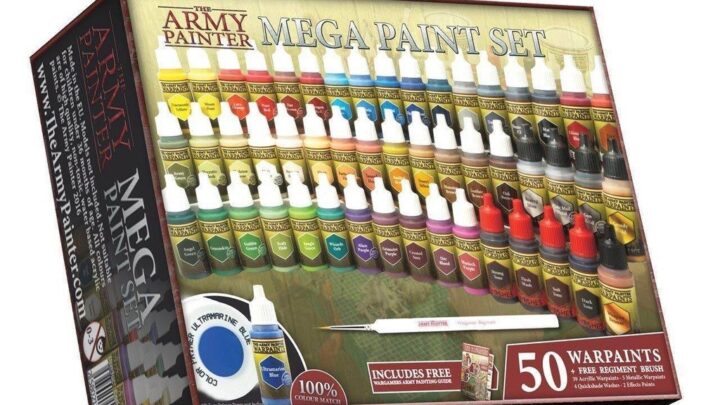 The Army Painter TAPWP8021 ชุดสีอะครีลิค Mega Paint Set