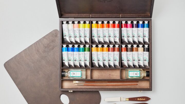 สีน้ำมัน Old Holland Wooden Oil Colour Box 15105