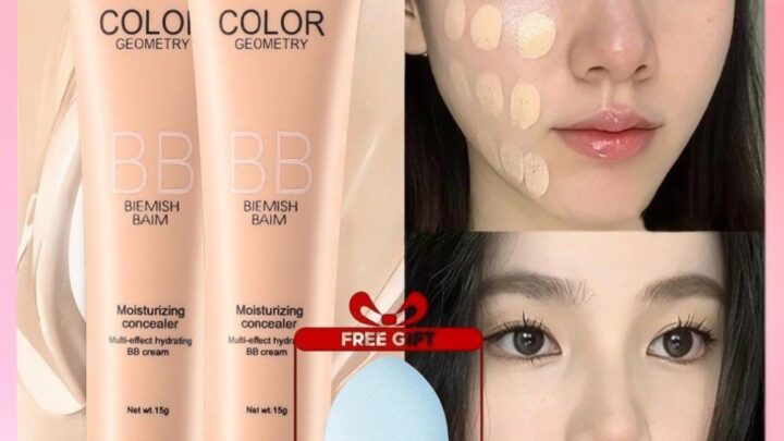 FREE GIFTSVMY BB ครีมคอนซีลเลอร์ ติดทนนาน ซ่อมแซม ให้ความชุ่มชื้น รองพื้นเนื้อบางเบา เมคอัพธรรมชาติ CloudHaven