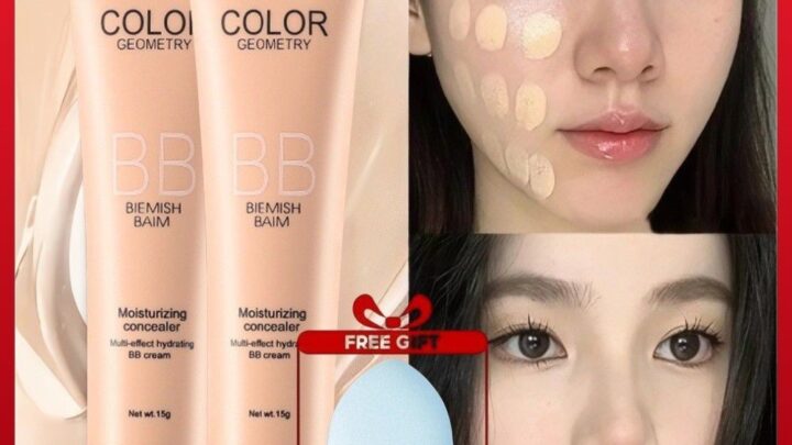 COD ซื้อ 1 แถม 1SVMY BB ครีมคอนซีลเลอร์ ติดทนนาน ซ่อมแซม ให้ความชุ่มชื้น รองพื้นบางเบา แต่งหน้าแบบธรรมชาติ LuckyPetal