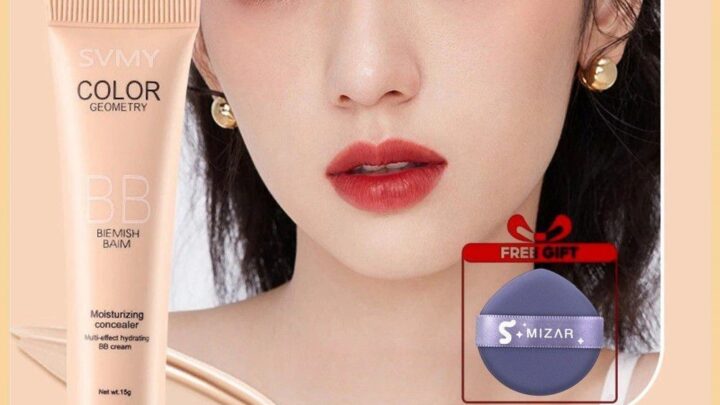 ลดราคาซื้อ 1 แถม 1SVMY BB ครีมรองพื้น ปกปิดเต็มขั้น รองพื้นกันน้ำ ติดทนนาน เป็นมิตรต่อผิว MysticGaze