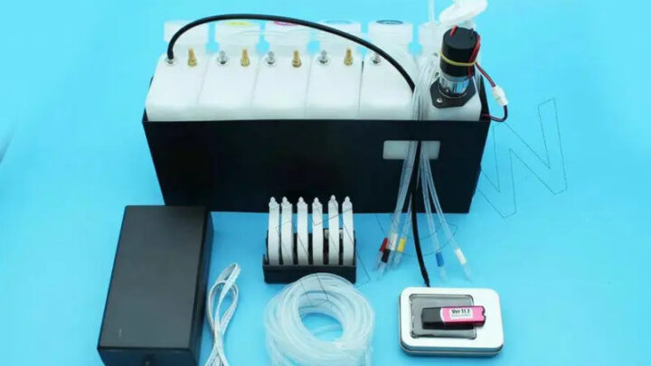 ชุดปรับแต่งเสื้อยืด DTF เครื่องพิมพ์ DTF ชุดเครื่องมือปรับแต่งสำหรับ Epson L8050 8550 XP 15000 ระบบหมึก Ciss