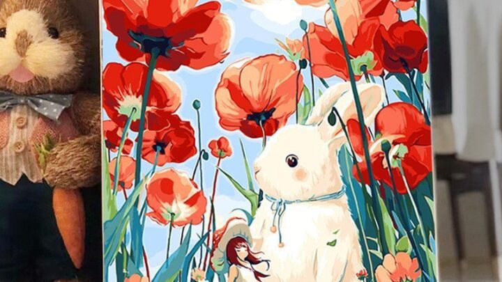 ภาพวาดสีน้ามันจานวนผู้ใหญ่ทาเองภาพวาดเด็กระบายสีของขวัญทาเองบรรจุอะคริลิมือจิตรกรรมสีน้ามันระบายสี รน4