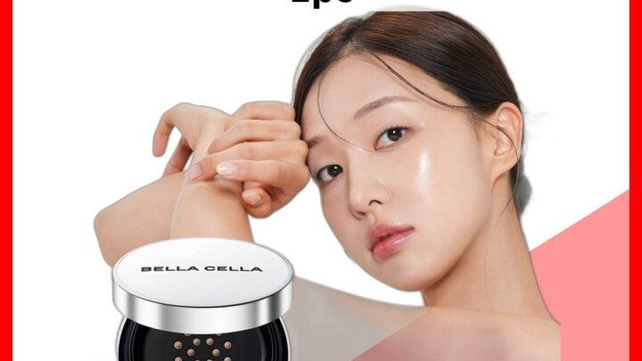 bella cella Recovery Dewy Exosome BB Cushion 15g 1pc Korean BB Cushion Dewy Finish by HANABISUTORI