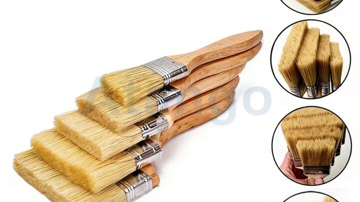 แปรงทาสี ด้ามไม้แข็งแรง จับถนัดมือ ขนาด14นิ้ว อเนกประสงค์ ใช้ได้ทั้งทาสี ทำความสะอาด งานบ้าน งานช่าง Paint brush