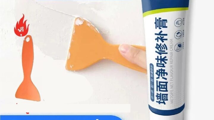 พร้อมส่ง ครีมซ่อมผนัง ครีมฉาบผนัง ซ่อมรอยรั่ว ซ่อมรอยแตก อุดรอยรั่ว อุดรอยร้าว กาวปูนครีมลบรอยร้าว กันน้ำ