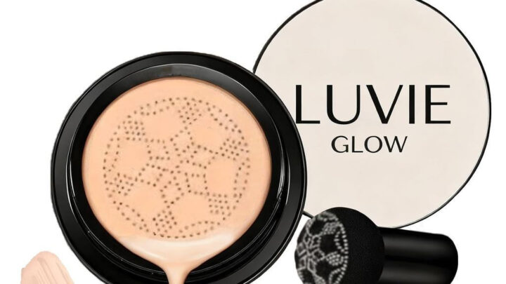 Mushroom Head Air Cushion CC BB Face Makeup Foundation คอนซีลเลอร์ให้ความชุ่มชื้นกระจ่างใสยาวนาน Even Tone สาหรับทุกประเภท อบอุ่น