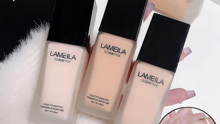 pinggirl บีบีครีมคอนซีลเลอร์ ครีมรองพื้น คุมมัน ปกปิดดีเยี่ยมเนื้อบางเบาขนาดเล็กจัดเก็บสะดว FD3095