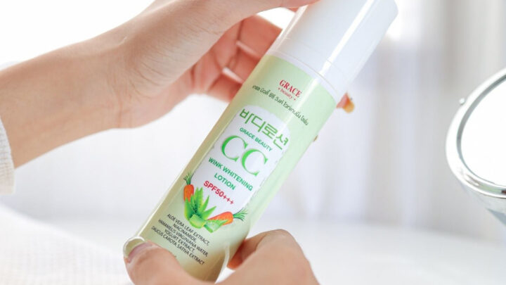 โลชั่นเกรซบิวตี้ ซีซี วิงค์ ไวท์เทนนิ่ง โลชั่น GRACE CC WINK WHITENING LOTION ปริมาณ 100 ml
