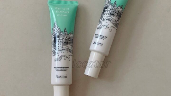 L04 Sasimi Get rid of dinossaurs cc cream รองพื้นปกปิดริ้วรอย มี2 เบอร์fifa0600